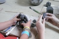 Clay Animal Faces