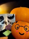Spooky stamp-making & pumpkin painting