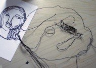 Portraits with Wire