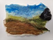 Landscapes and Seascapes Felt Workshop with Karen Teal