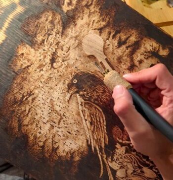 Pyrography- Learn to wood burn with D'Captured