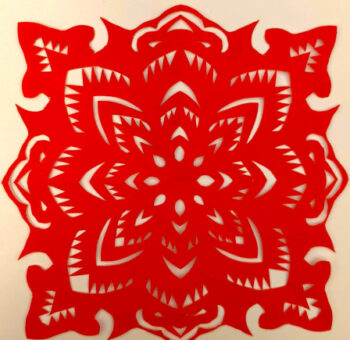 Chinese Paper Cutting Kraft Knife Style with Weixin Liu