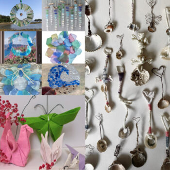 Make your own mobile with artists Lowri Ann, Lisa Burkl and Weixin Liu- Swansea Arts Weekend