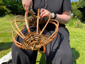 Frame baskets with Lewis Prosser Swansea Arts Weekend