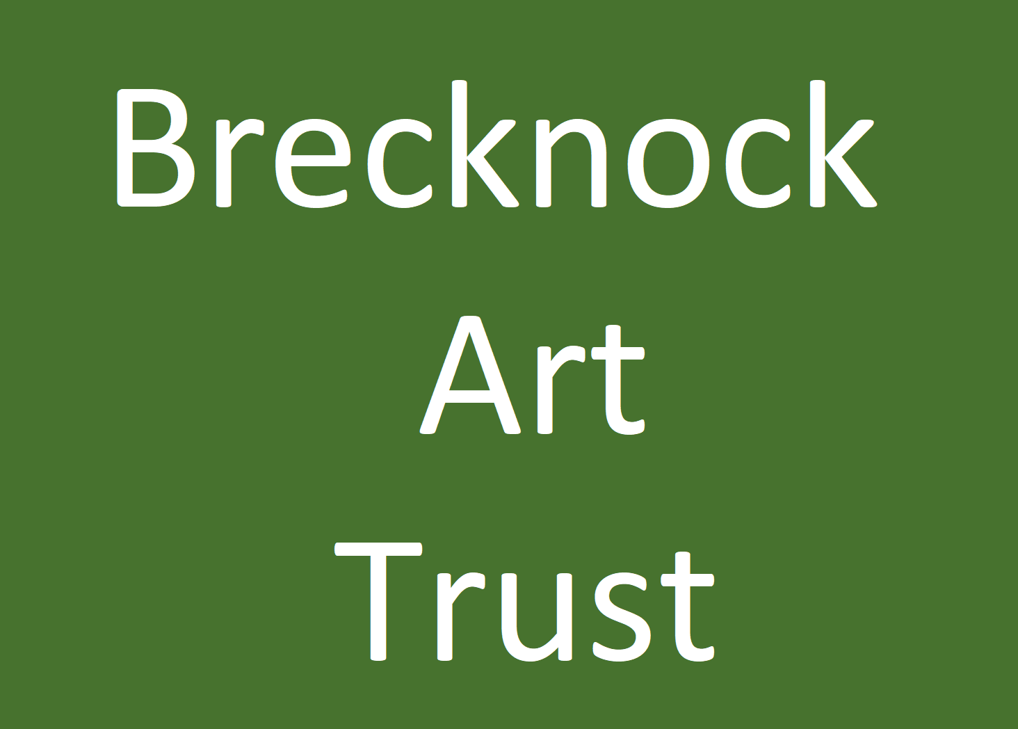 Image: Brecknock Art Trust logo Brecknock Art Trust logo