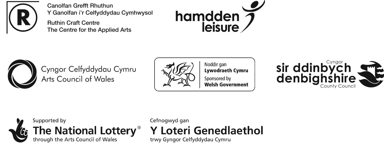 Ruthin Craft Centre logostrip